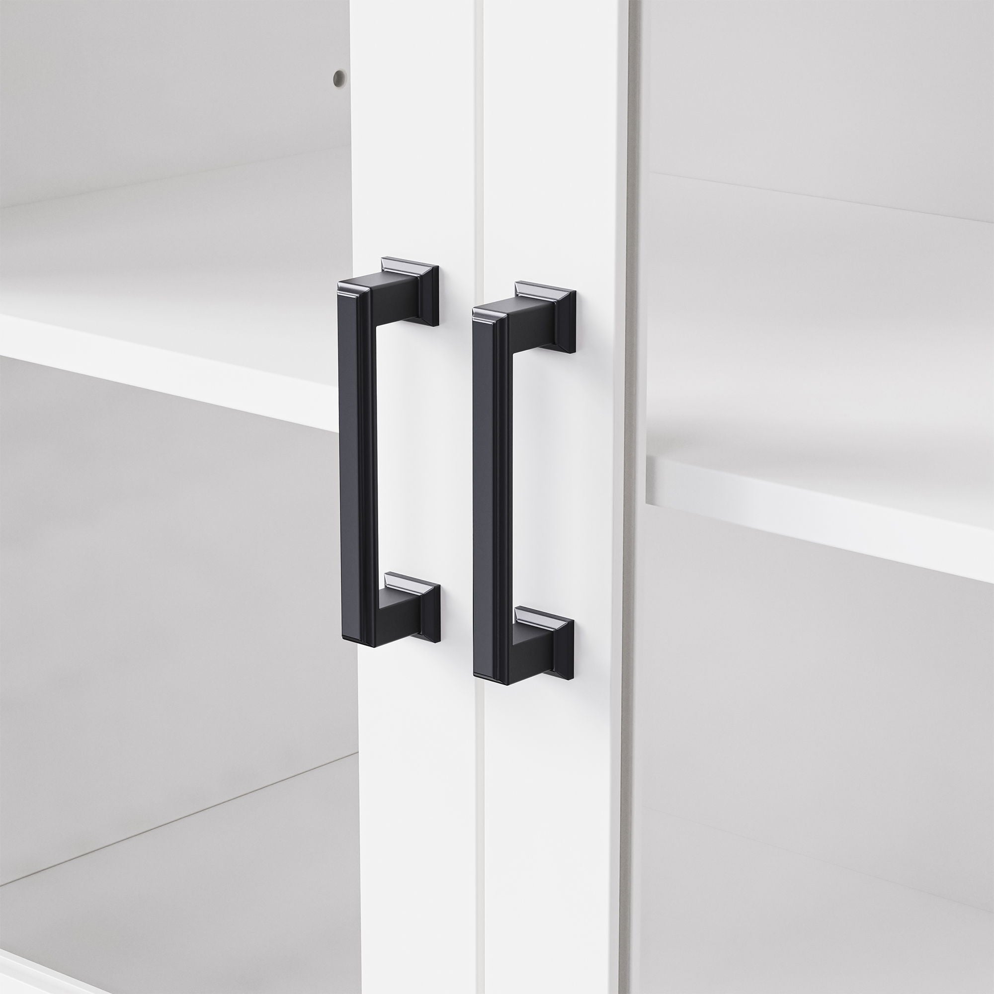 Farmhouse TV Stand With Solid Wood Gourd Shaped Legs For TVs Up To 70"