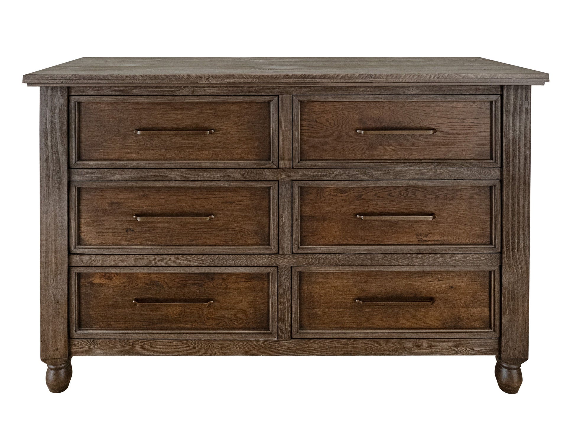 International Furniture Direct Tornado - Dresser - Brown | Meri Furniture