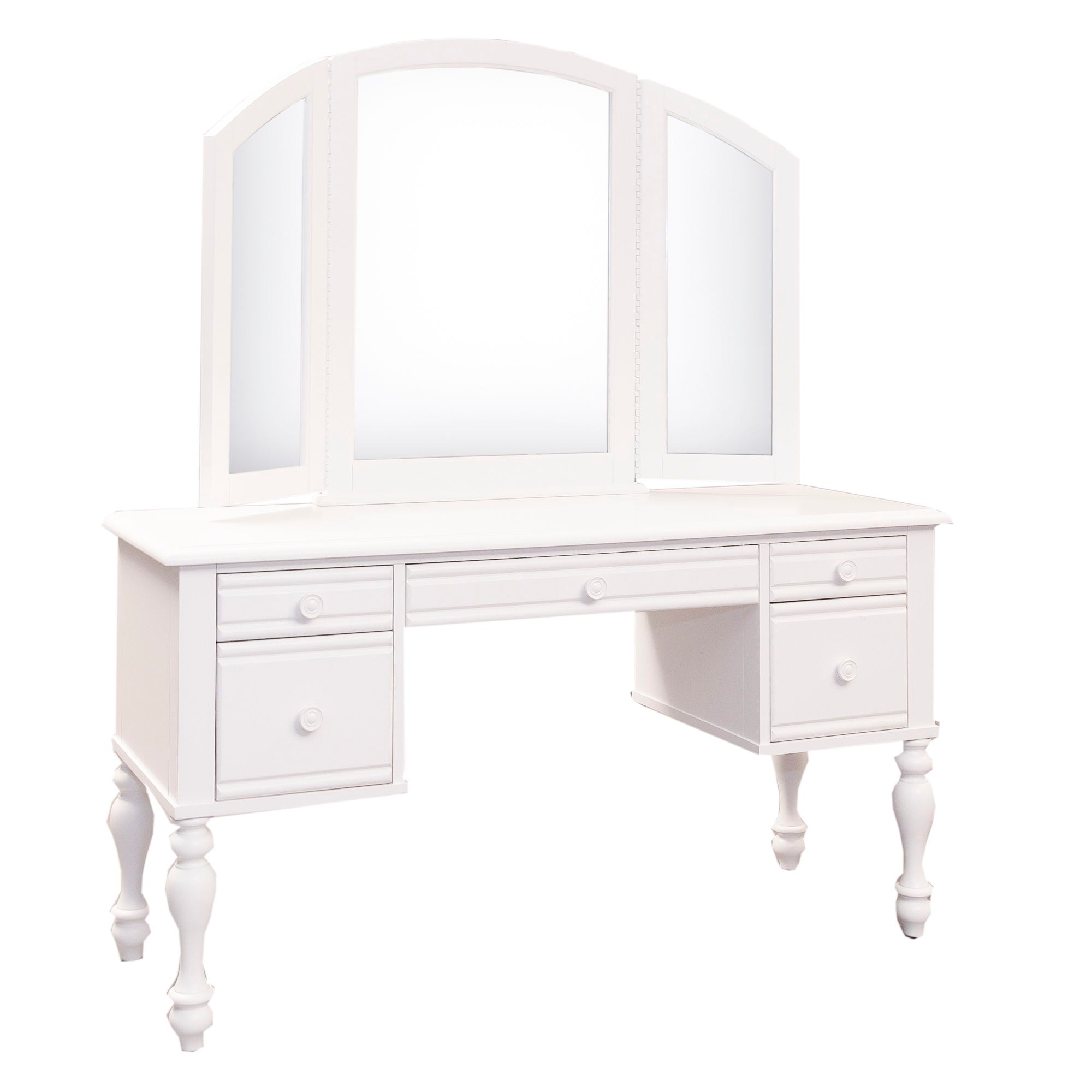Liberty Furniture Summer House - 3 Piece Vanity Set - White | Meri Furniture