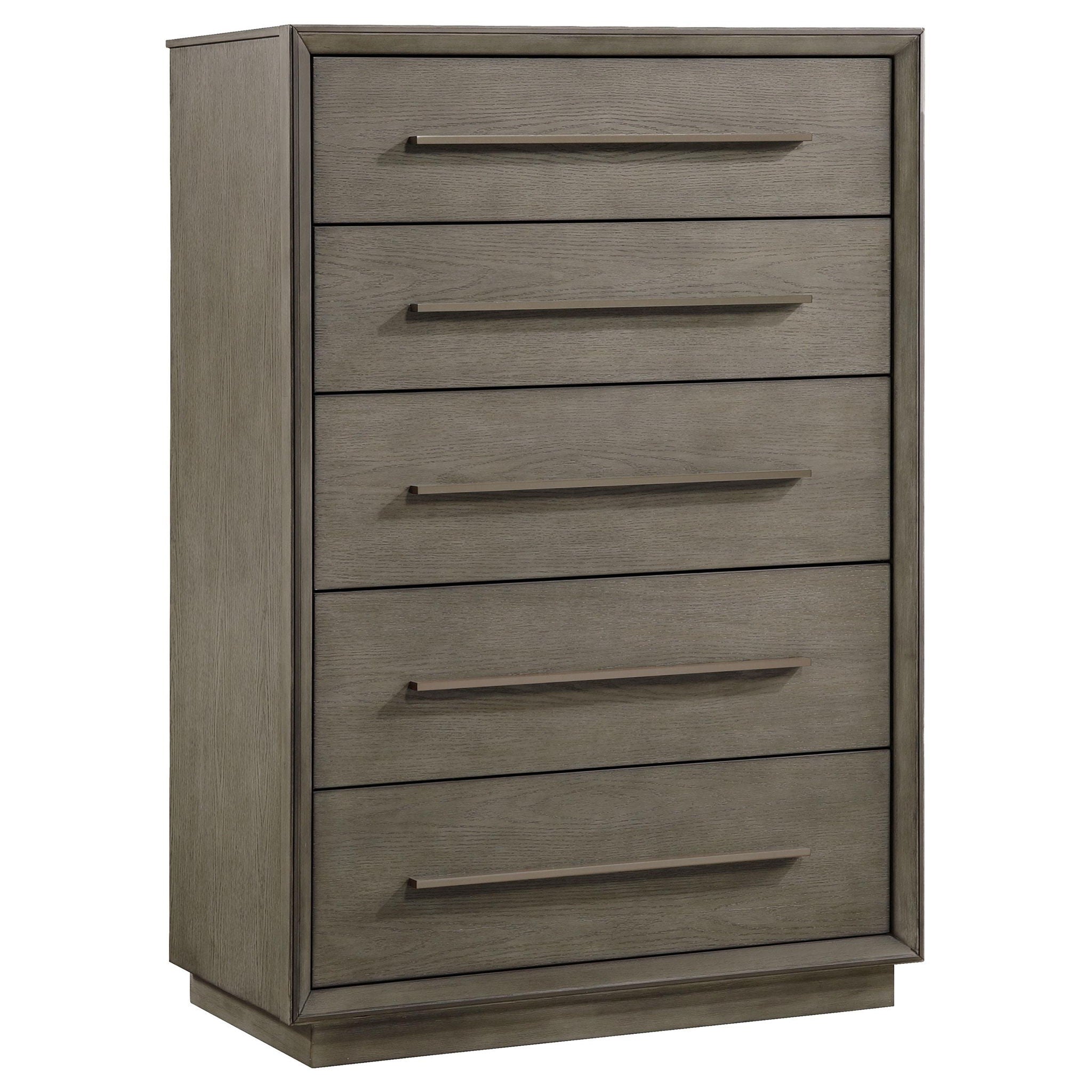 Durango 5-piece Queen Bedroom Set Taupe Oak