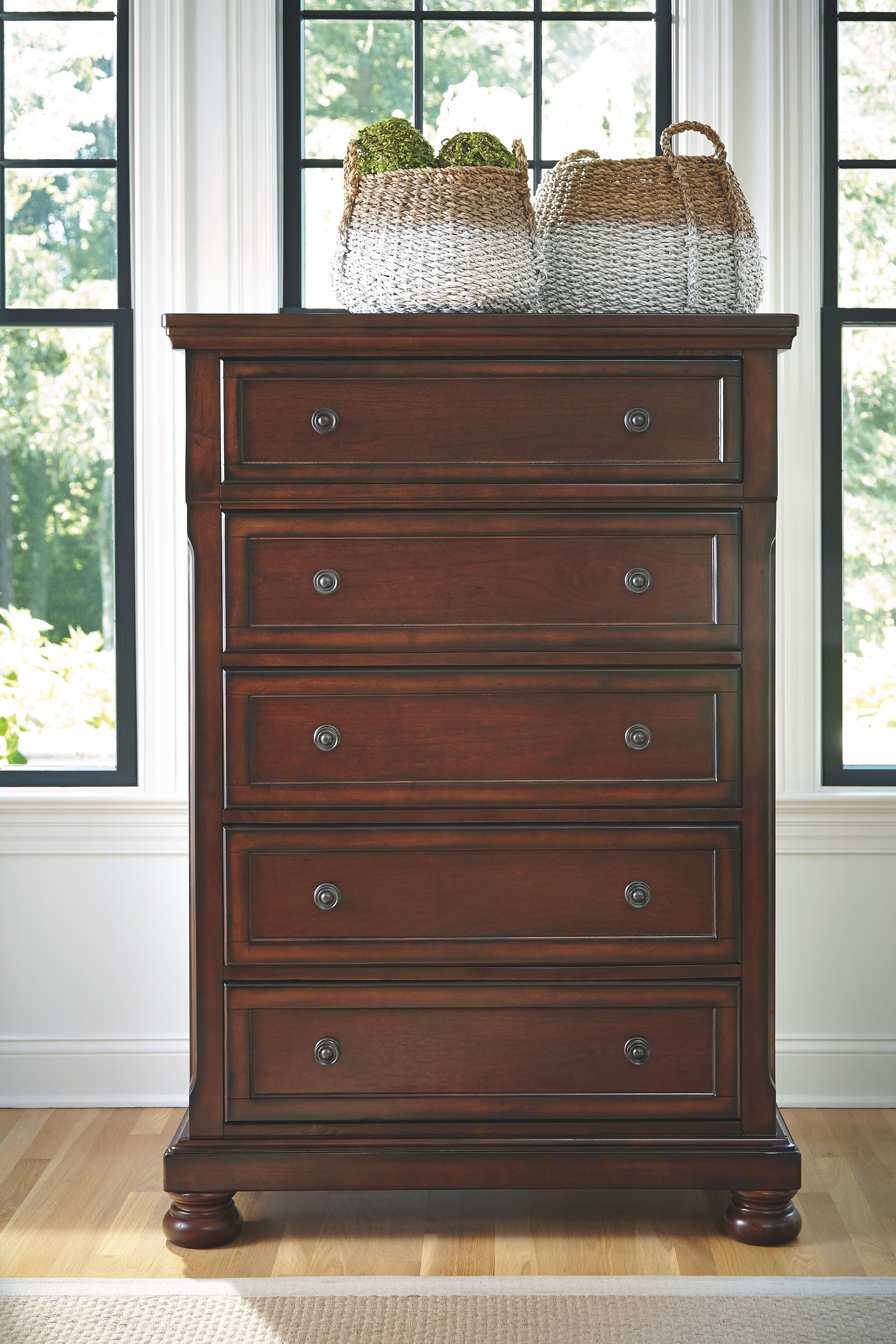 Millennium® by Ashley Porter - Sleigh Bedroom Set | Meri Furniture
