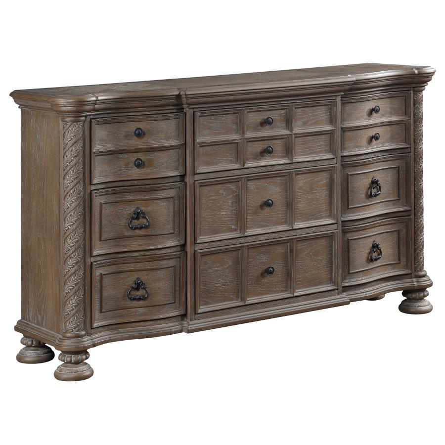 Coaster Fine Furniture Emmett - 9-Drawer Dresser - Walnut | Meri Furniture