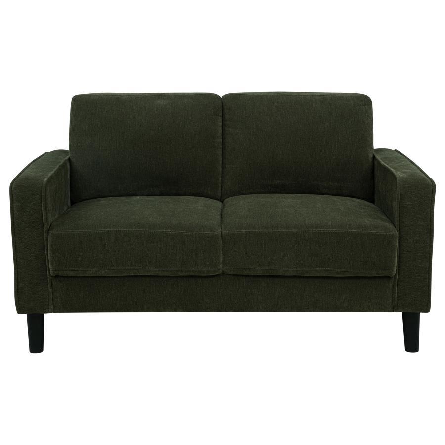 Ruth - Upholstered Track Arm Sofa Set