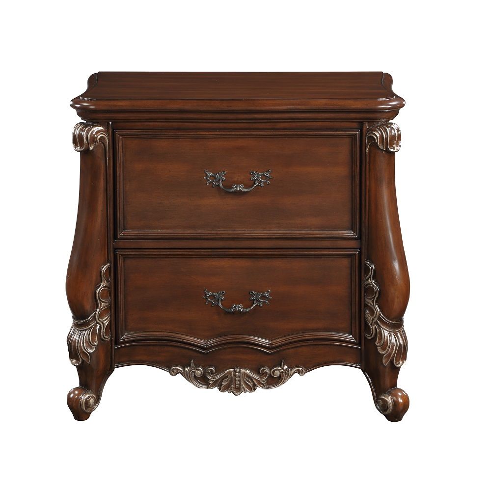 ACME Latisha - Nightstand - Antique Oak | Meri Furniture