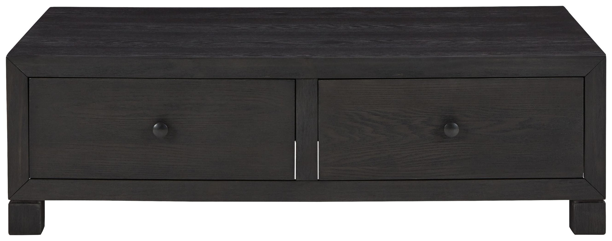 Signature Design by Ashley® Foyland - Black - Cocktail Table With Storage | Meri Furniture