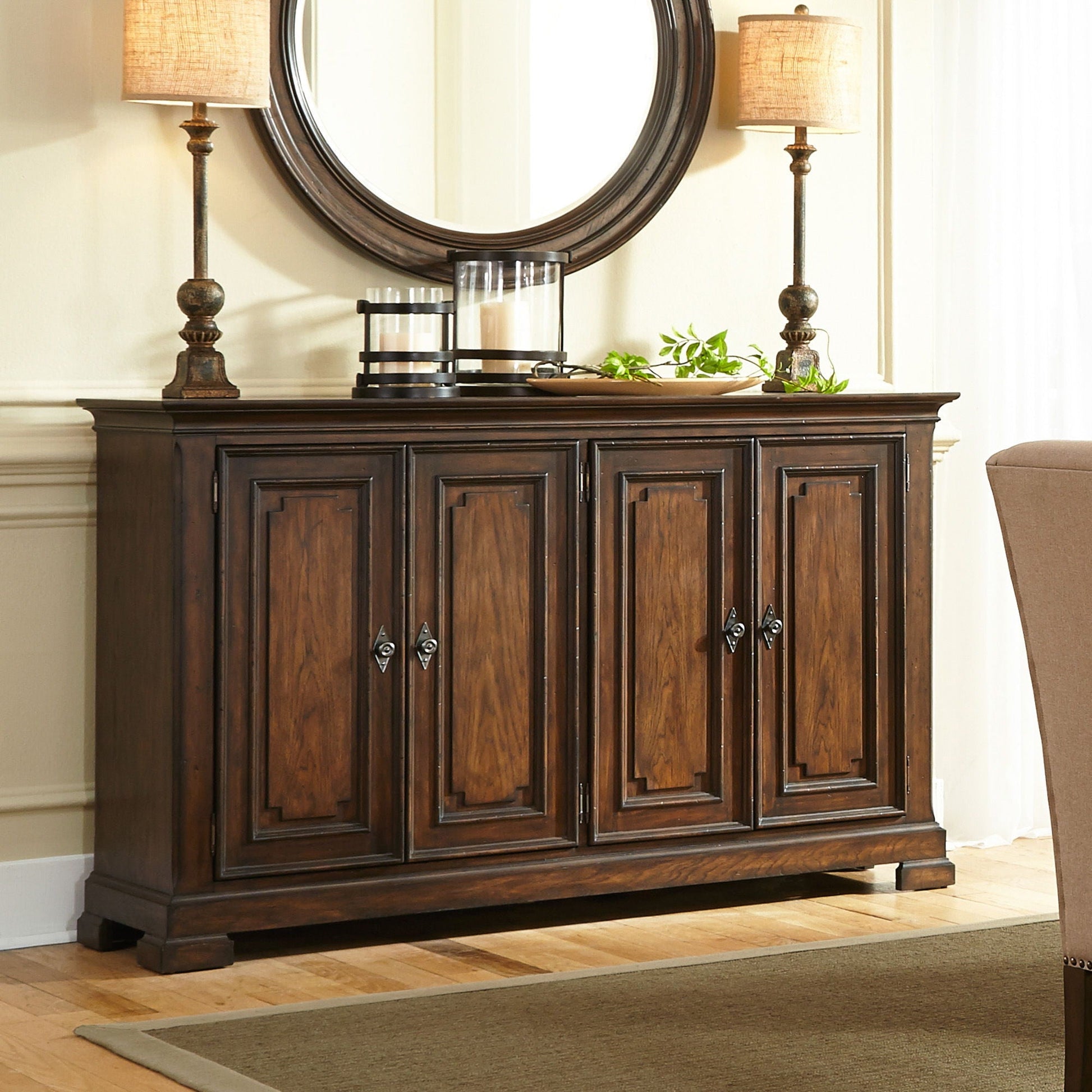 Liberty Furniture Armand - Buffet - Dark Brown | Meri Furniture