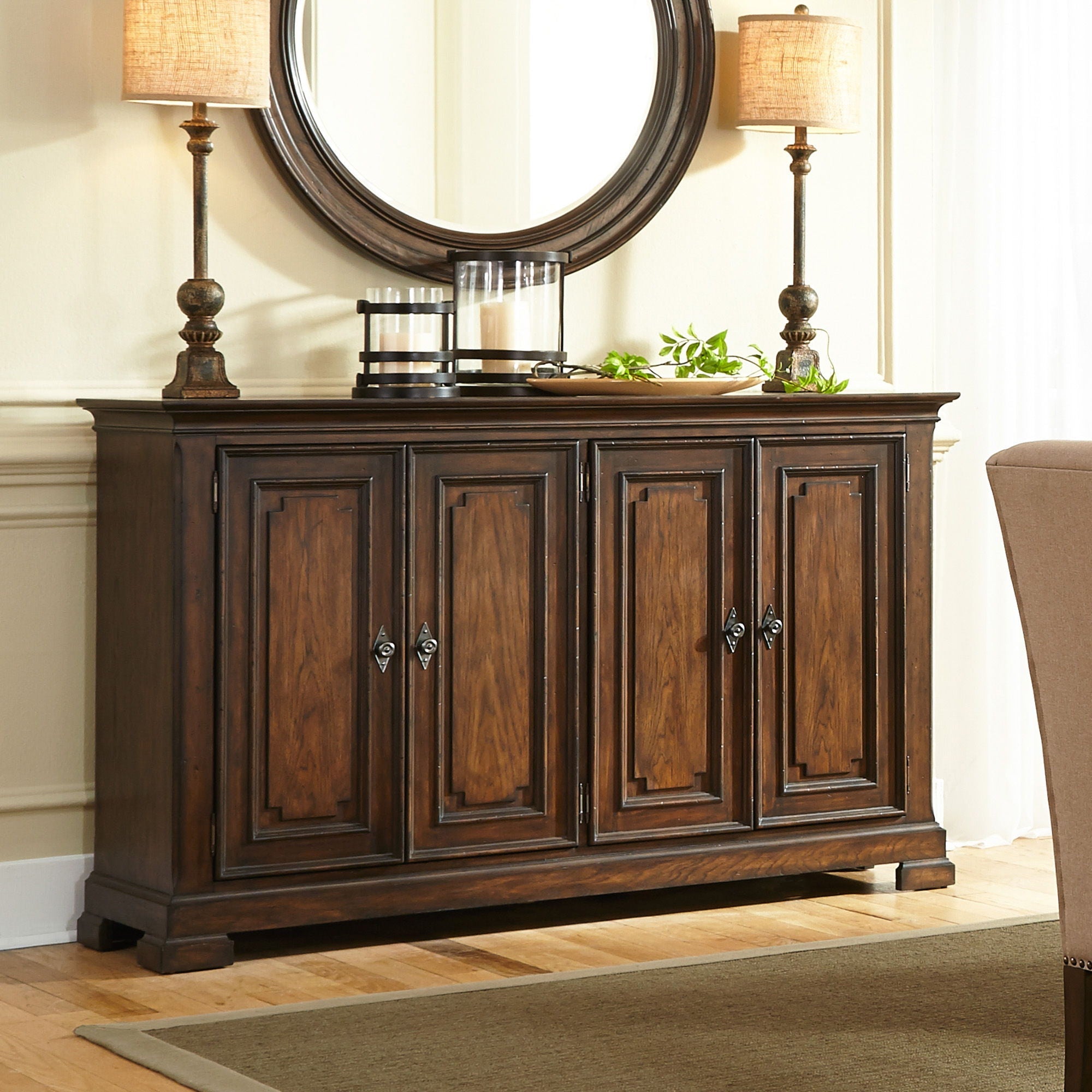 Liberty Furniture Armand - Buffet - Dark Brown | Meri Furniture