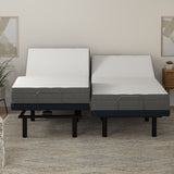 8” Gel Air Memory Two Layers Foam Mattress With Support Base