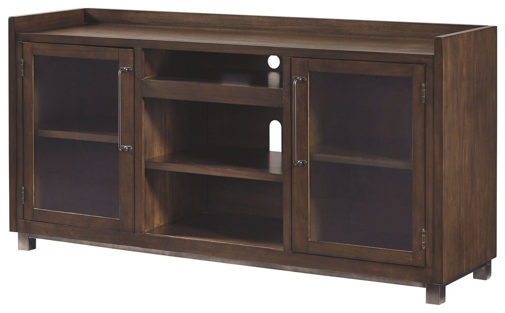 Ashley Furniture Starmore - Brown - XL TV Stand W/Fireplace Option | Meri Furniture