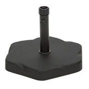 Umbrella Base With Hexagonal Shape - Black