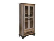 International Furniture Direct Loft Brown - Cabinet - Two Tone Gray / Brown | Meri Furniture