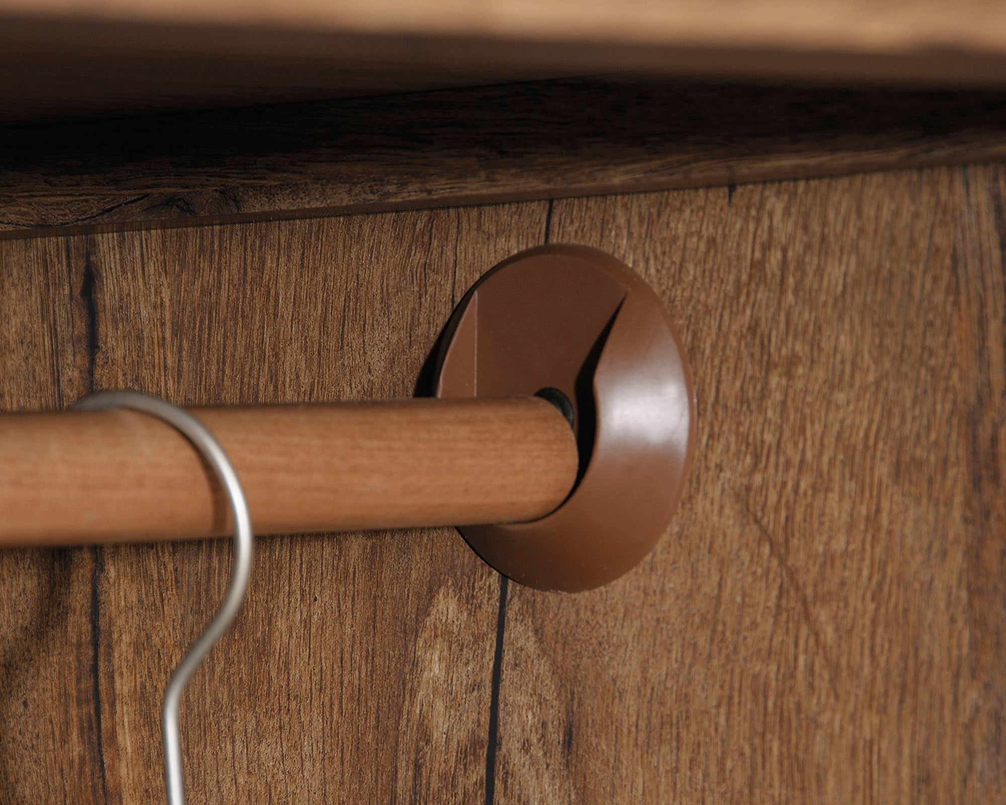 Palladia Armoire in Vintage Oak