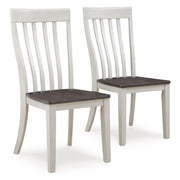 Signature Design by Ashley® Darborn - Gray / Brown - Dining Room Side Chair (Set of 2) | Meri Furniture