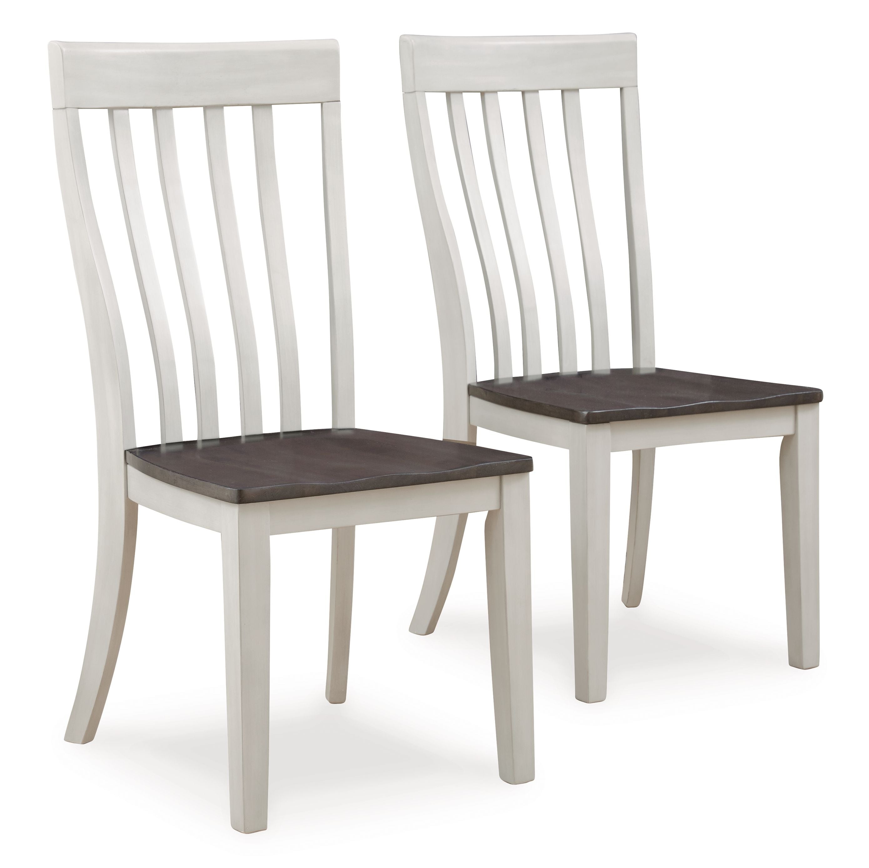 Signature Design by Ashley® Darborn - Gray / Brown - Dining Room Side Chair (Set of 2) | Meri Furniture