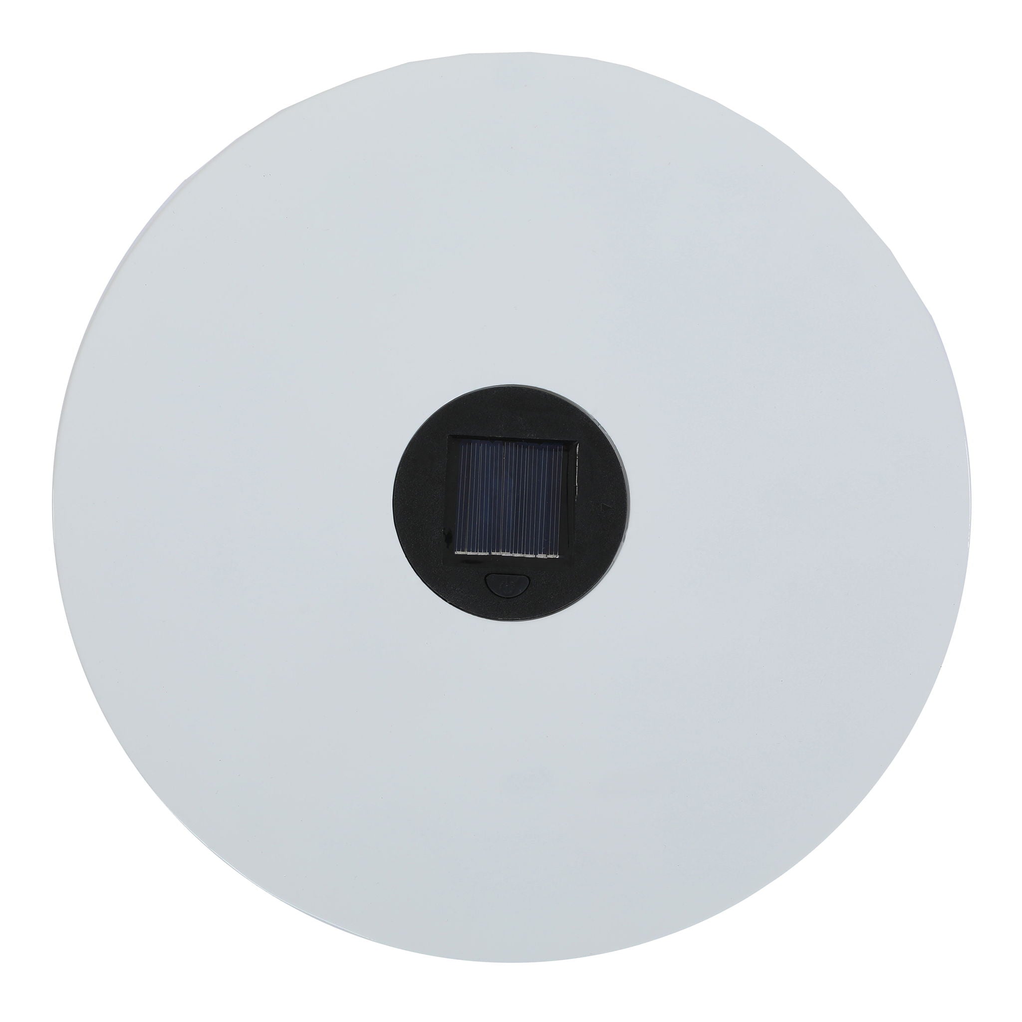 Modern Iron Solar Side Table With Built - In Light