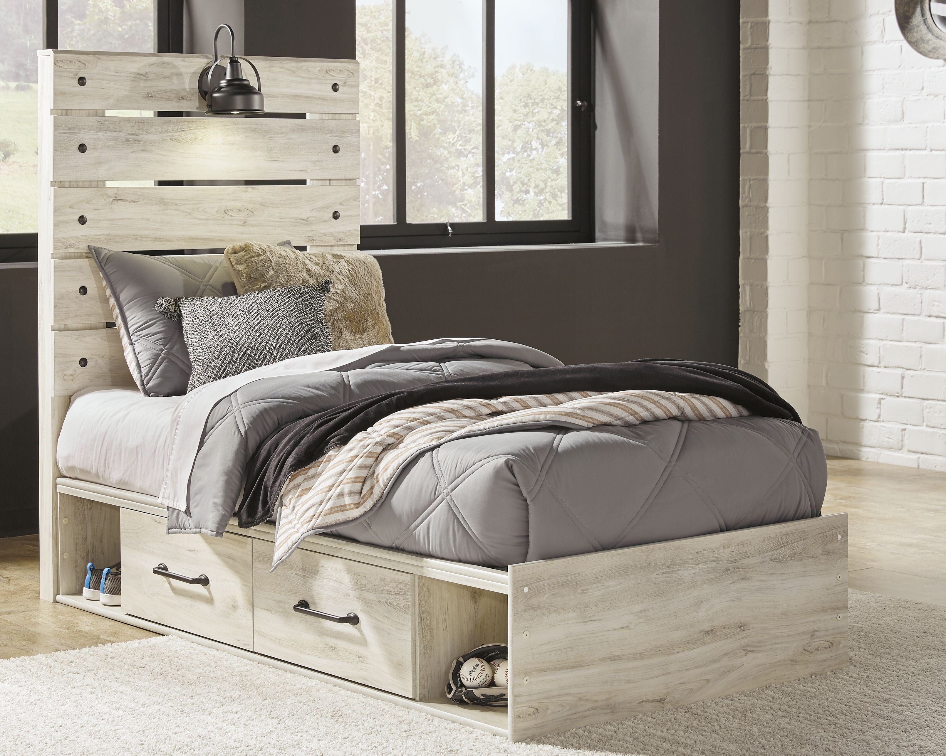 Signature Design by Ashley® Cambeck - Panel Bed | Meri Furniture