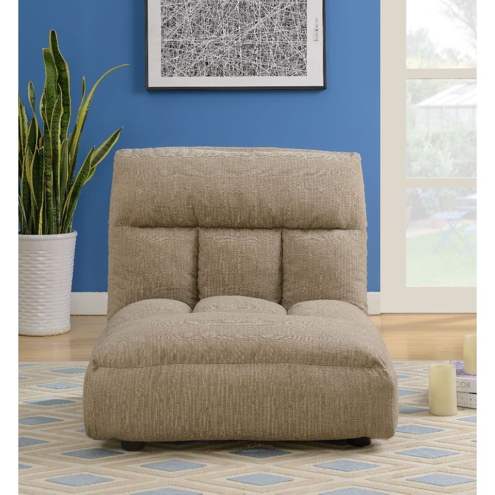 ACME Emerin - Youth Game Chair - Tan Fabric | Meri Furniture
