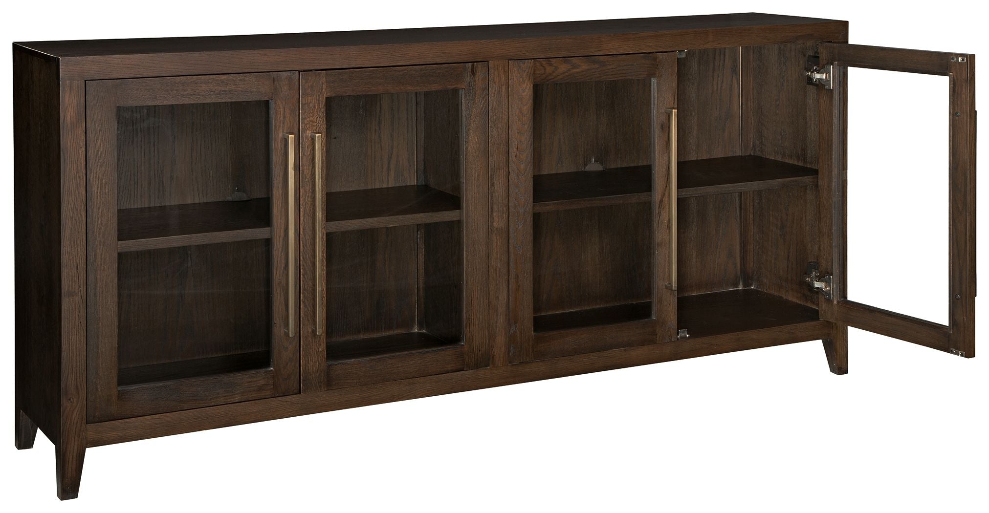 Ashley Furniture Balintmore - Dark Brown - Accent Cabinet - Horizontal | Meri Furniture