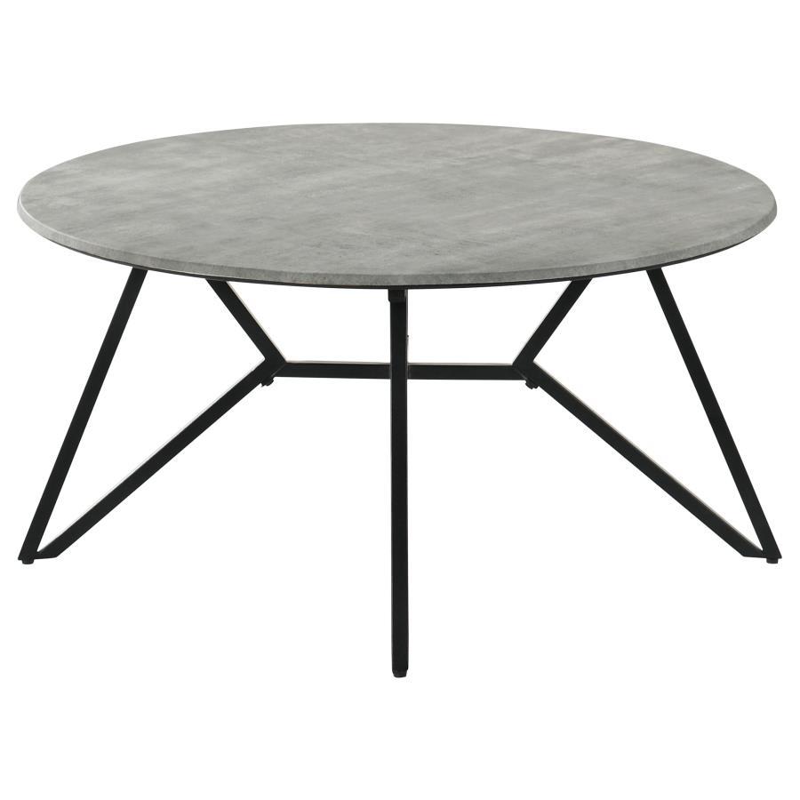 Hadi - Round Smarttop Coffee Table Set