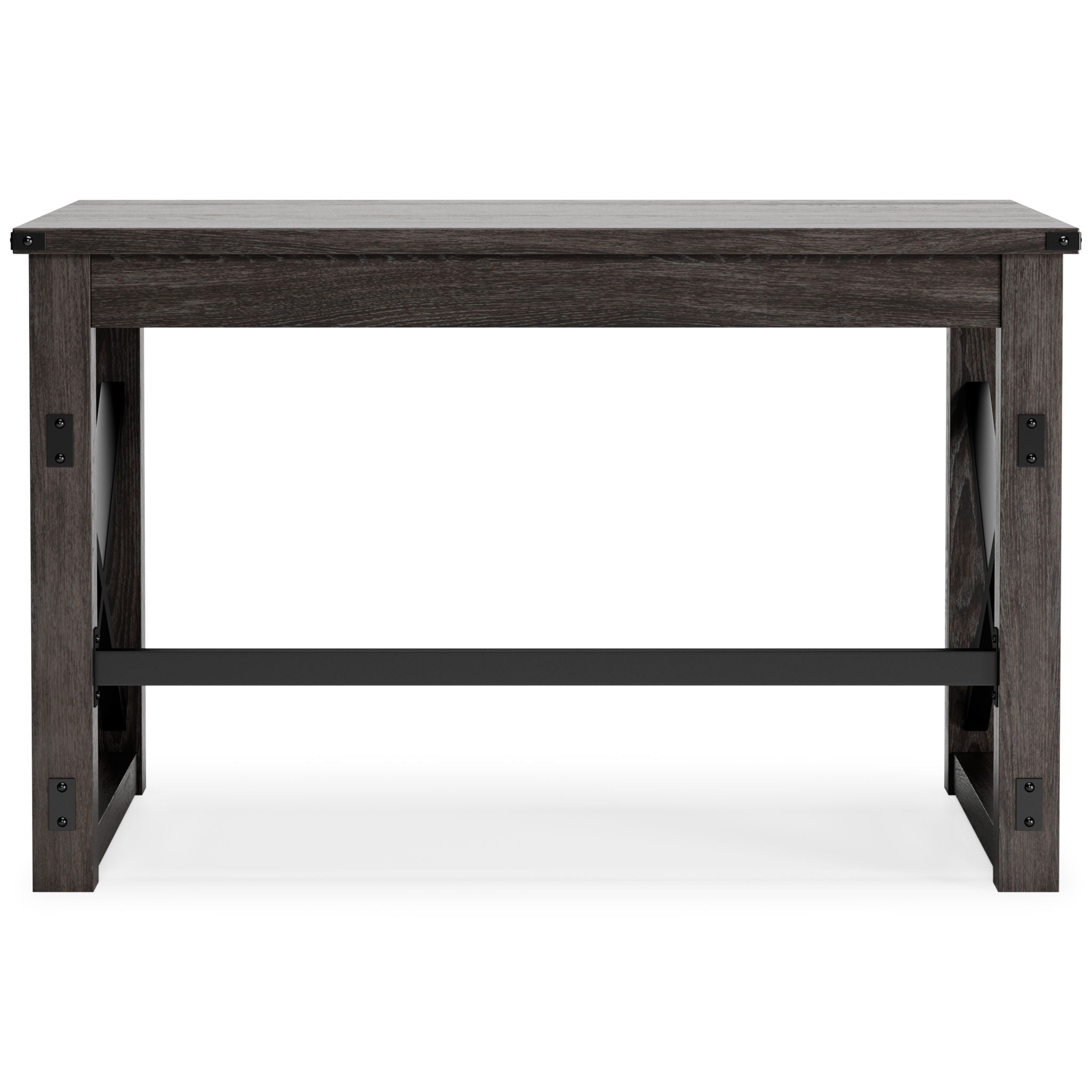Freedan - Home Office Desk - Grayish Brown