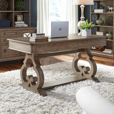 Simply Elegant - Writing Desk - Heathered Taupe