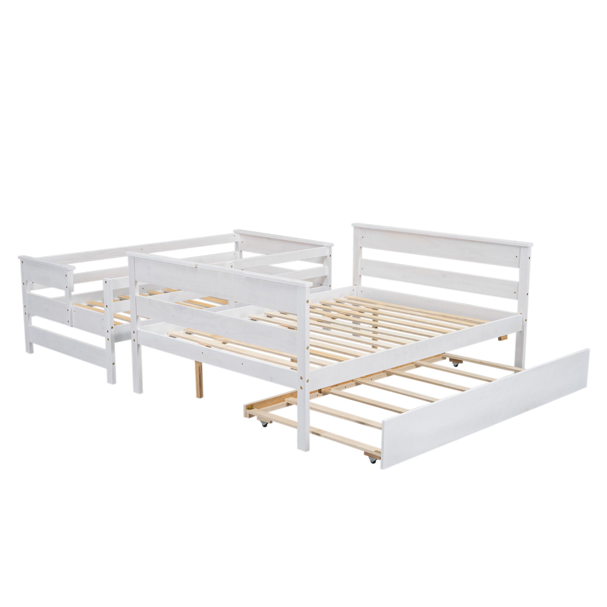 Detachable Design Bunk Bed With Ladder