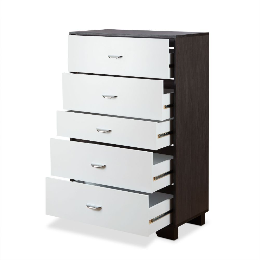 This beautiful Eloy chest of drawers boasts of contemporary style.