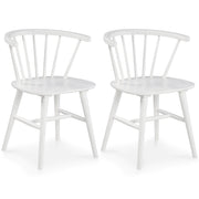 Signature Design by Ashley® Grannen - White - Dining Room Side Chair (Set of 2) | Meri Furniture
