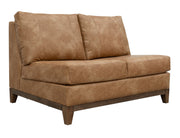 International Furniture Direct Olivo - Armless Loveseat - Orange | Meri Furniture