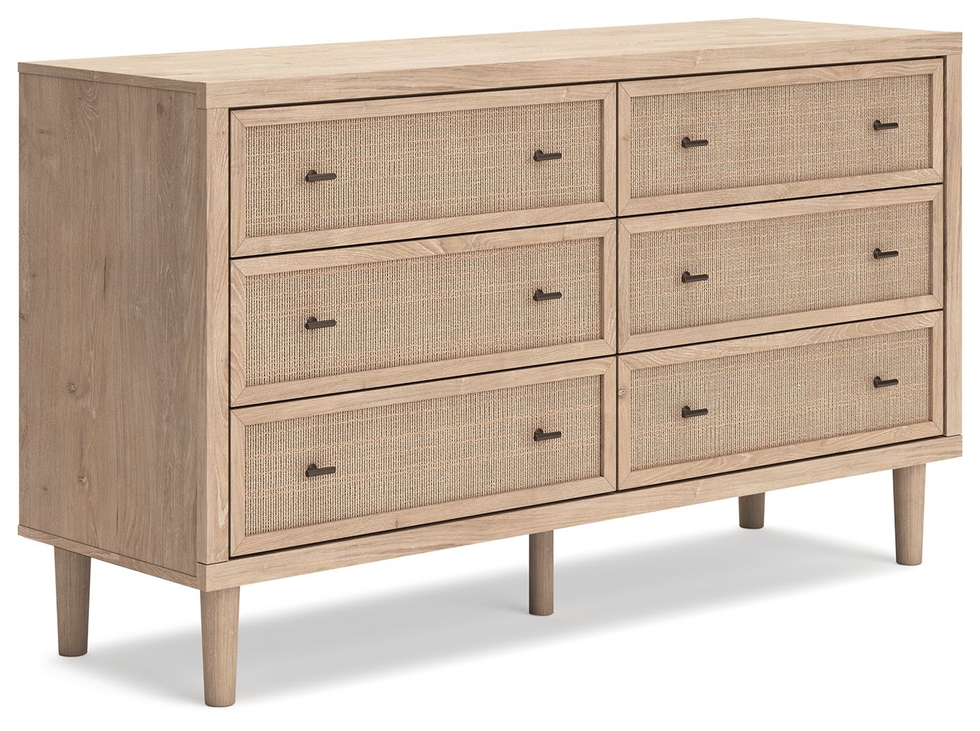 Signature Design by Ashley® Cielden - Two-tone - Six Drawer Dresser | Meri Furniture