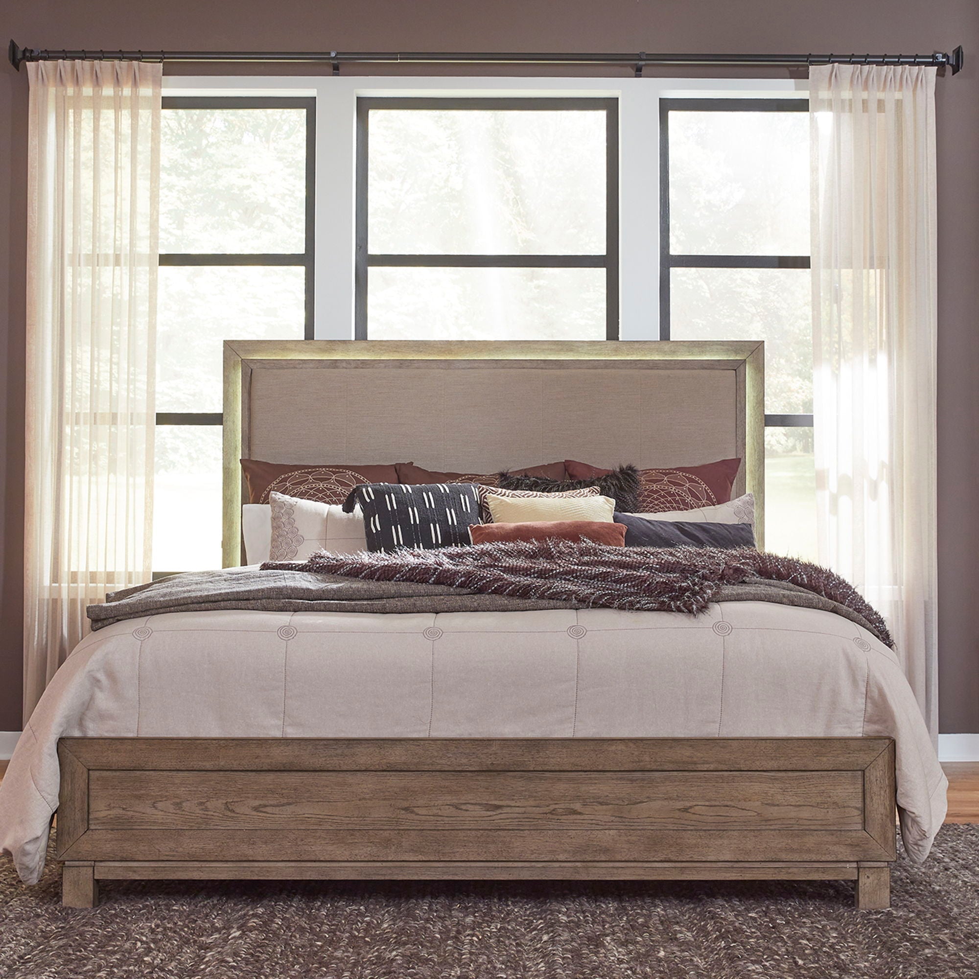 Liberty Furniture Canyon Road - Upholstered Bedroom Set | Meri Furniture
