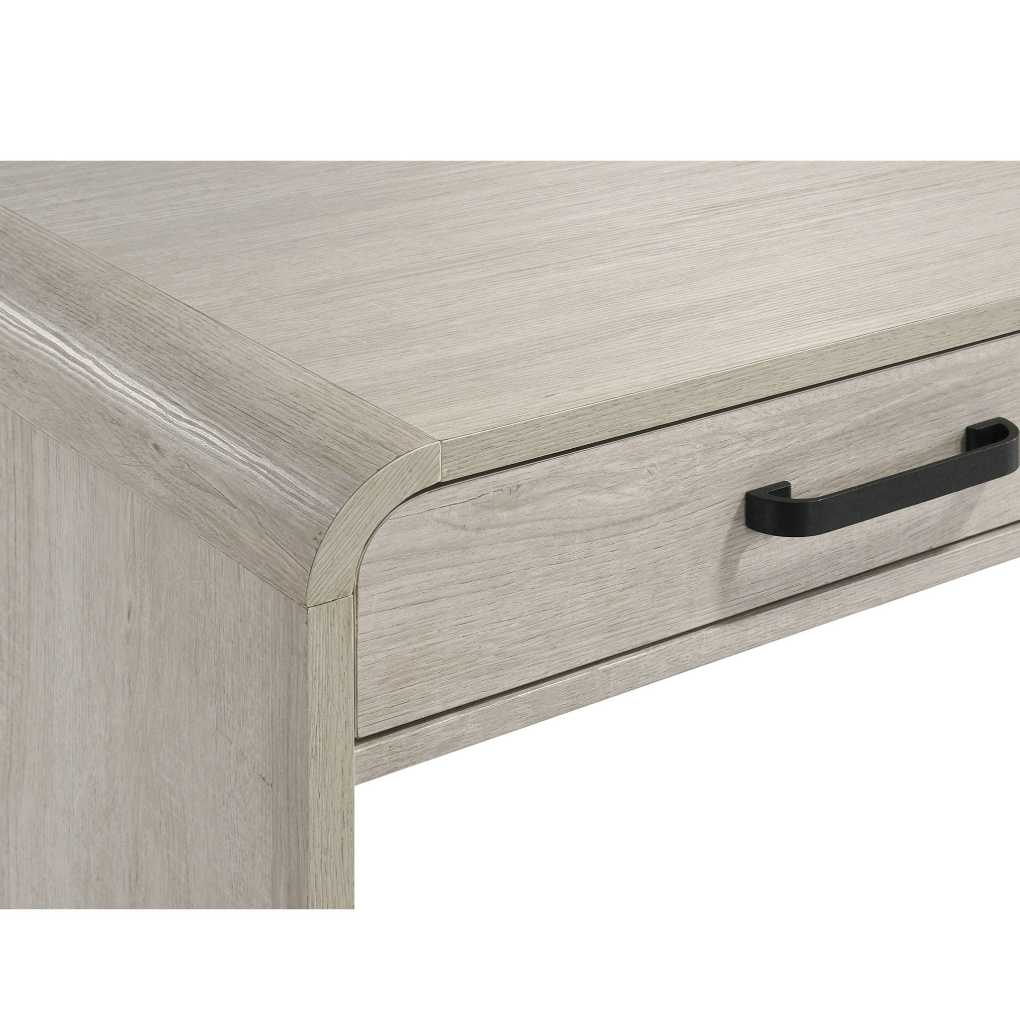 Writing Desk With Dual Drawers, Home Office Furniture - Antique White