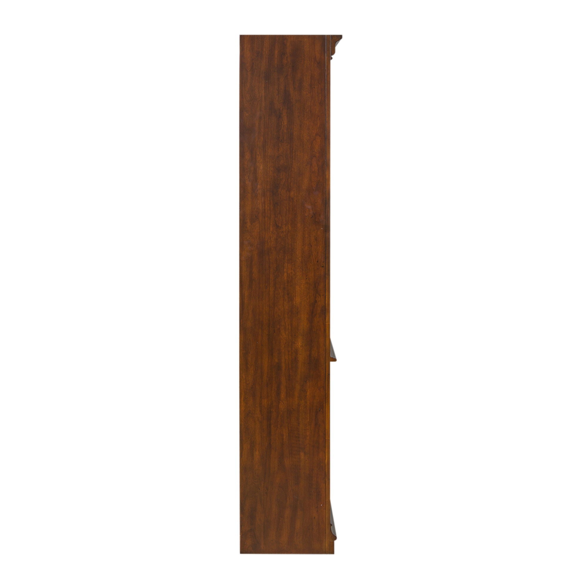 Liberty Furniture Brayton Manor - Jr Executive Open Bookcase - Dark Brown | Meri Furniture