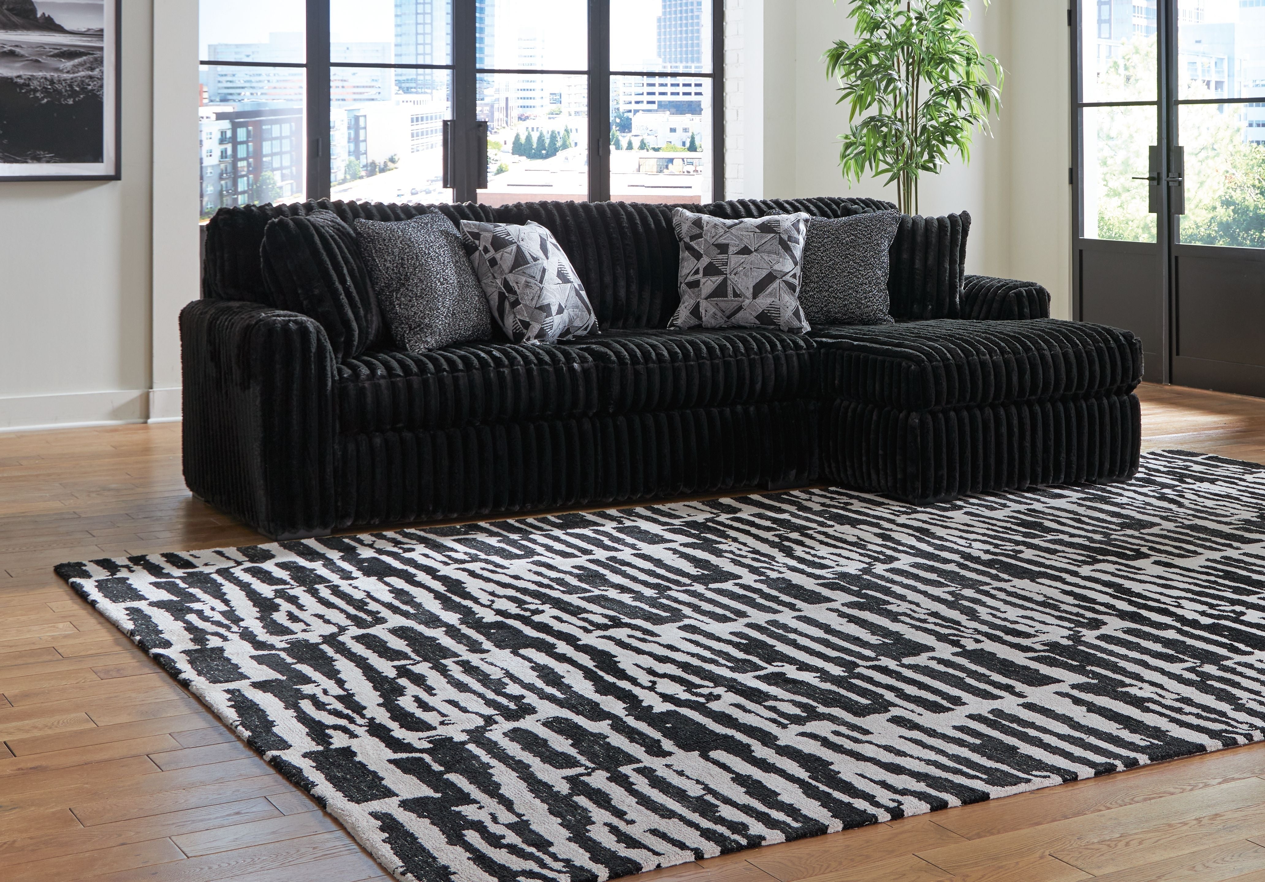 Signature Design by Ashley® Midnight-Madness - Sectional Set | Meri Furniture