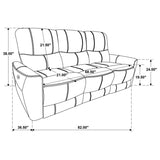 Greenfield - Power Reclining Sofa Set