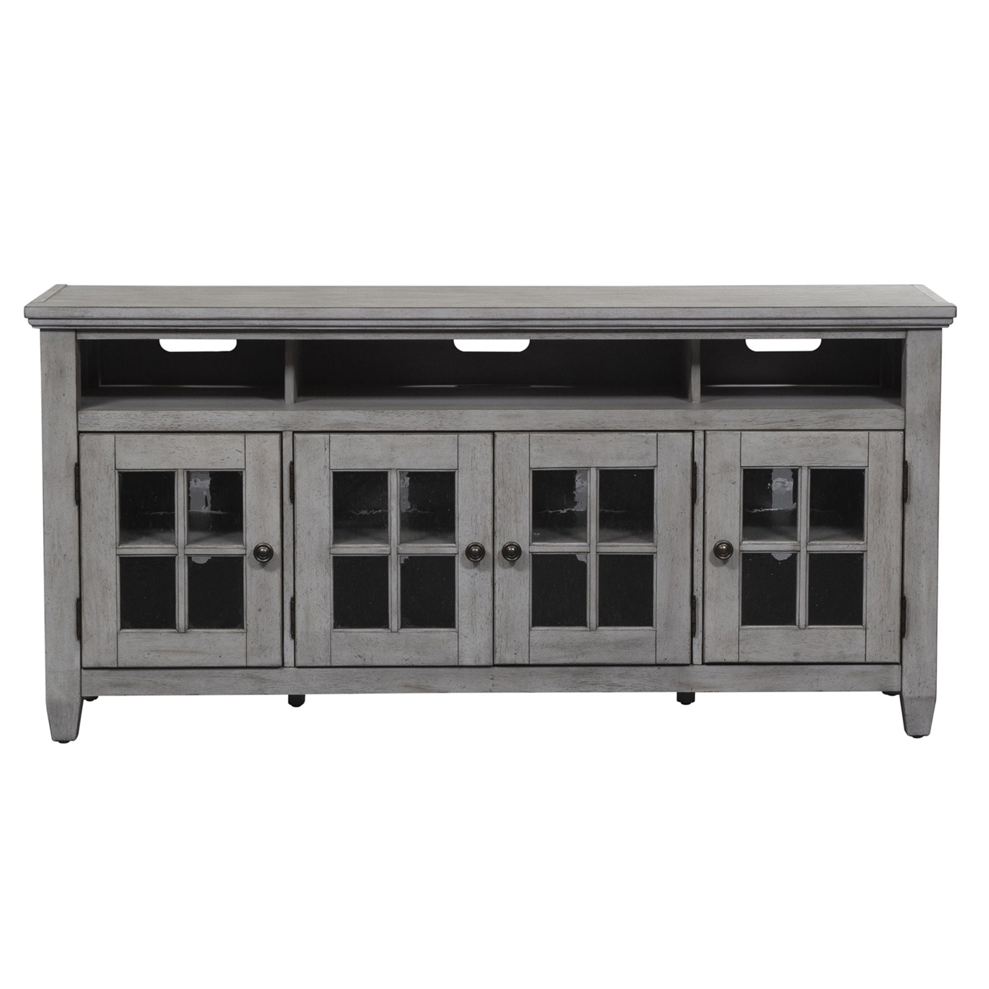 Liberty Furniture Heartland - Entertainment TV Stand - White | Meri Furniture