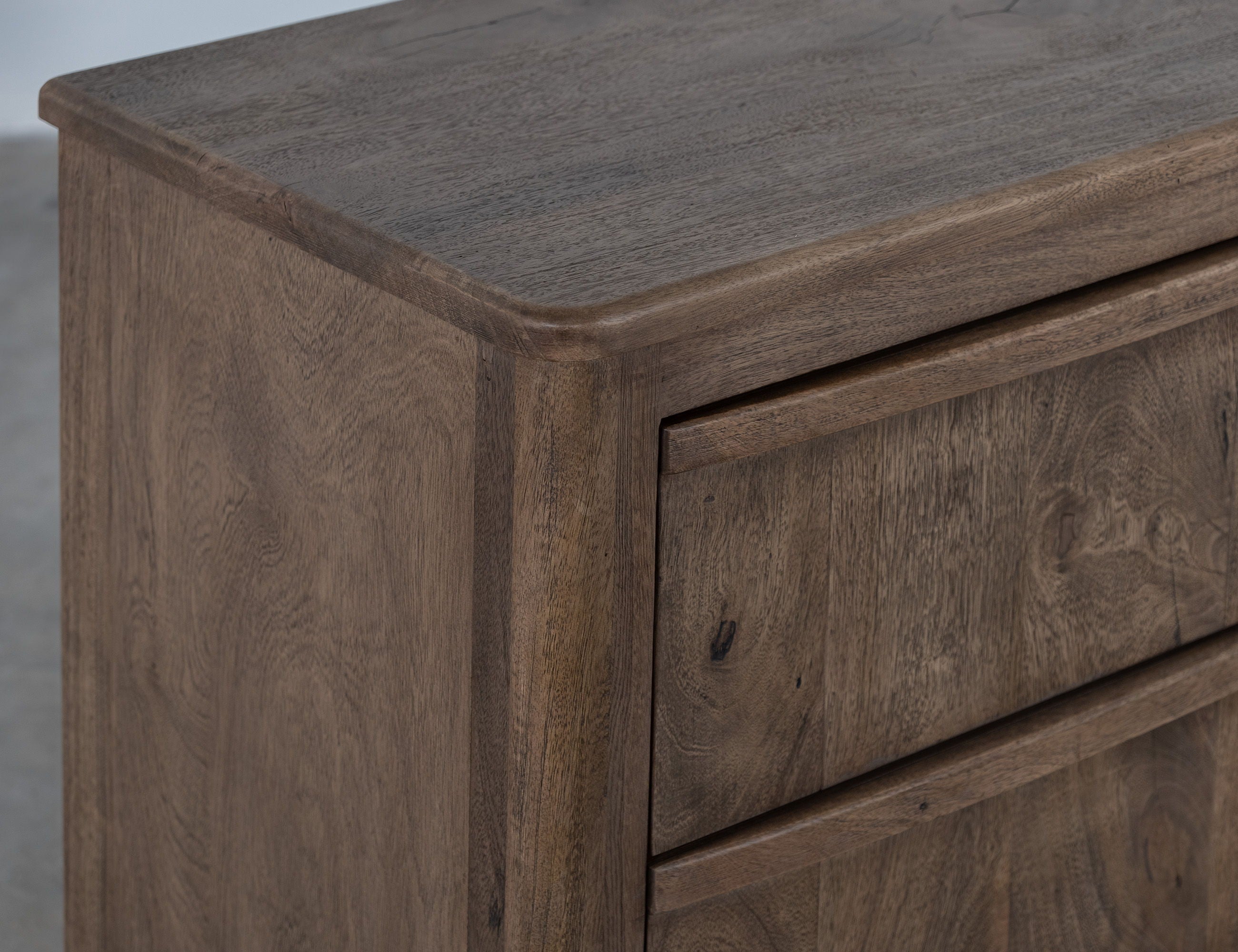 International Furniture Direct Xel-Ha - Nightstand - Brown | Meri Furniture