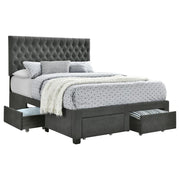 Coaster Fine Furniture Soledad - Upholstered Storage Panel Bed | Meri Furniture