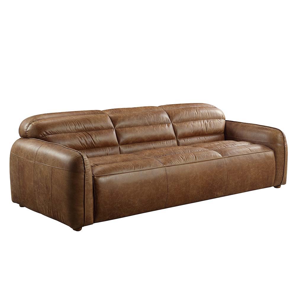 ACME Rafer - Sofa - Cocoa Top Grain Leather | Meri Furniture