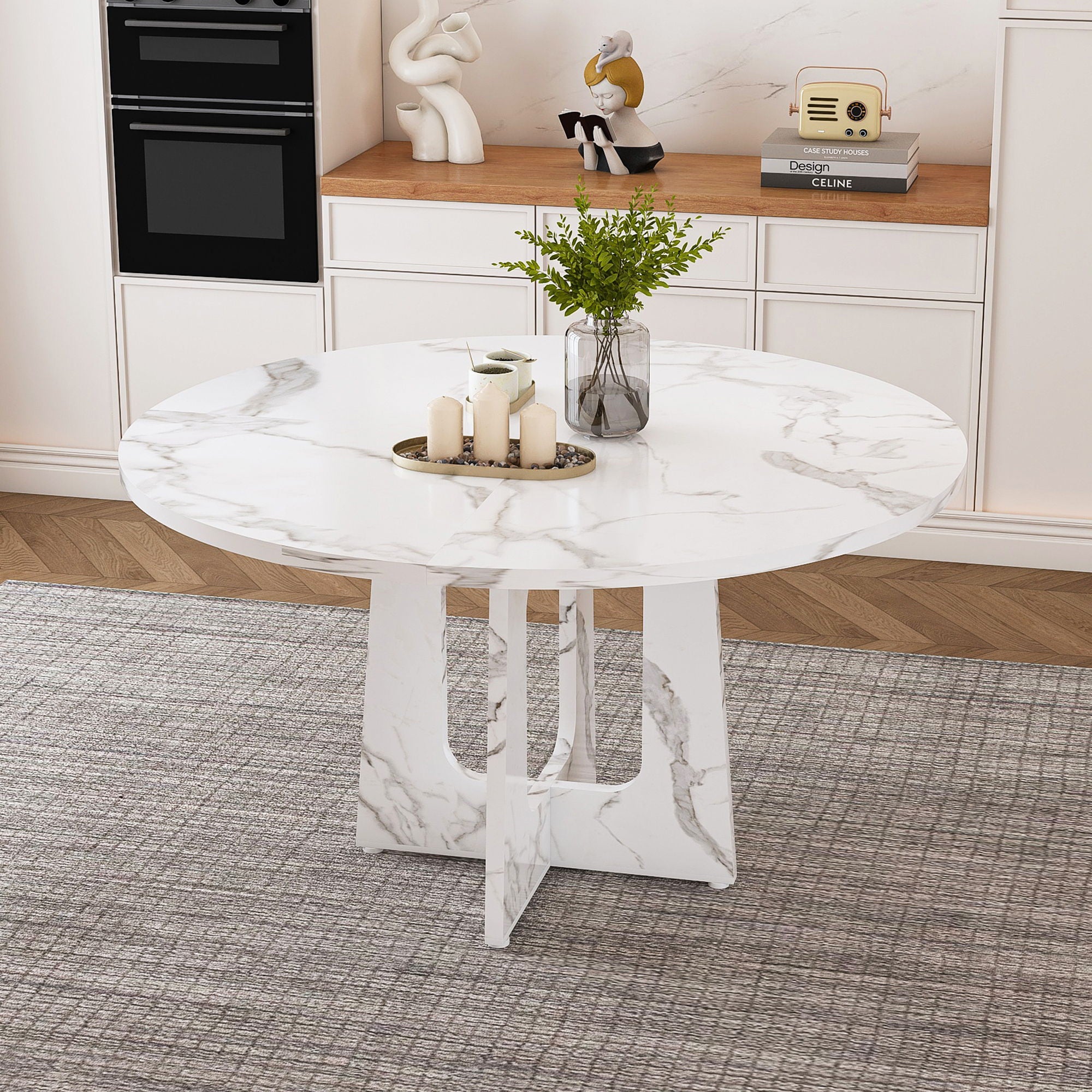 Round Dining Table For 4