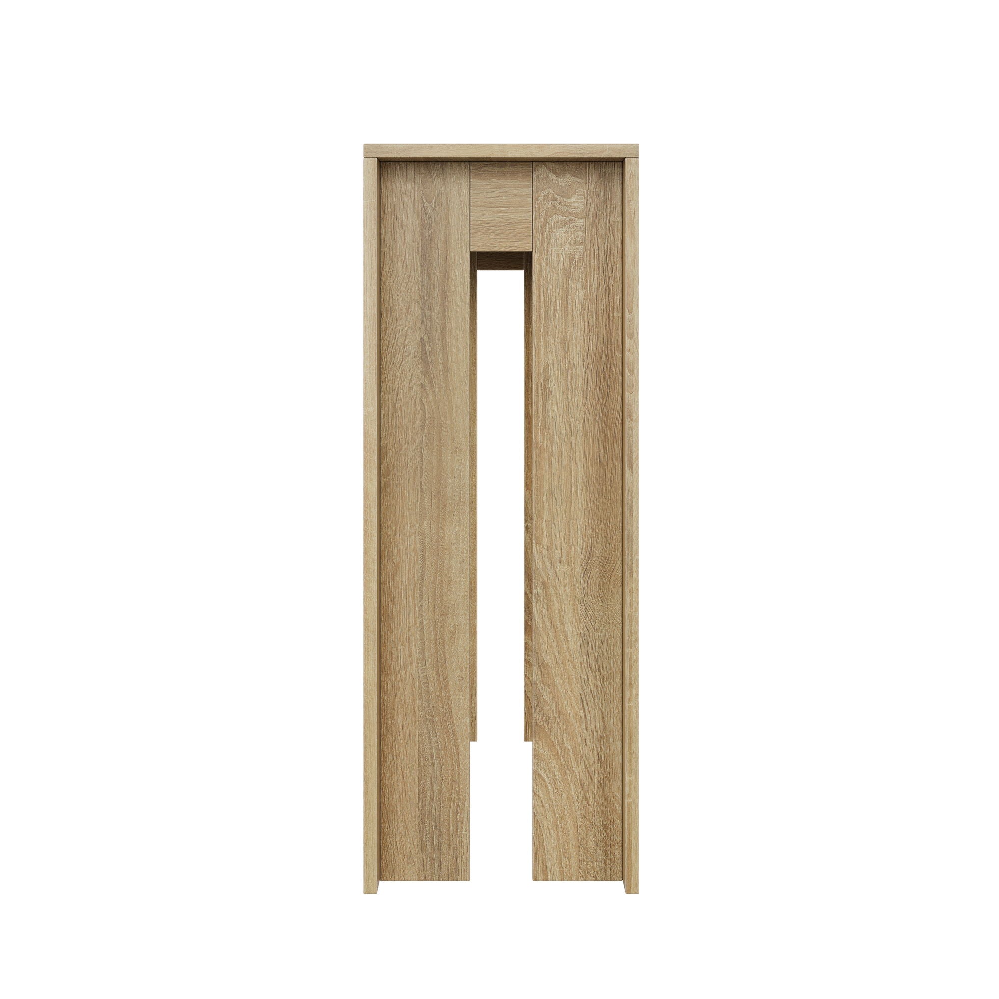 Farmhouse Style Extra Long Walnut Console Table