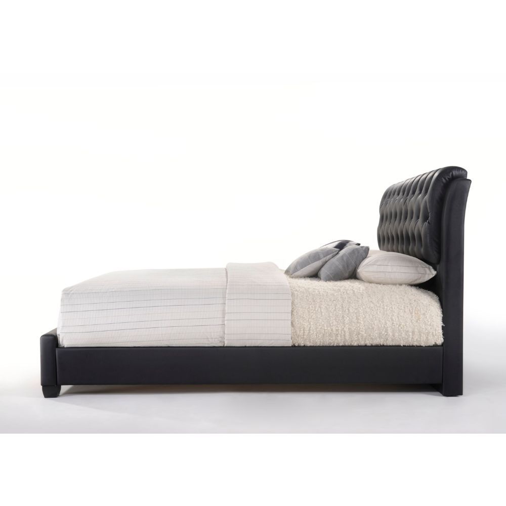 ACME Ireland II - Bed (Button Tufted) | Meri Furniture