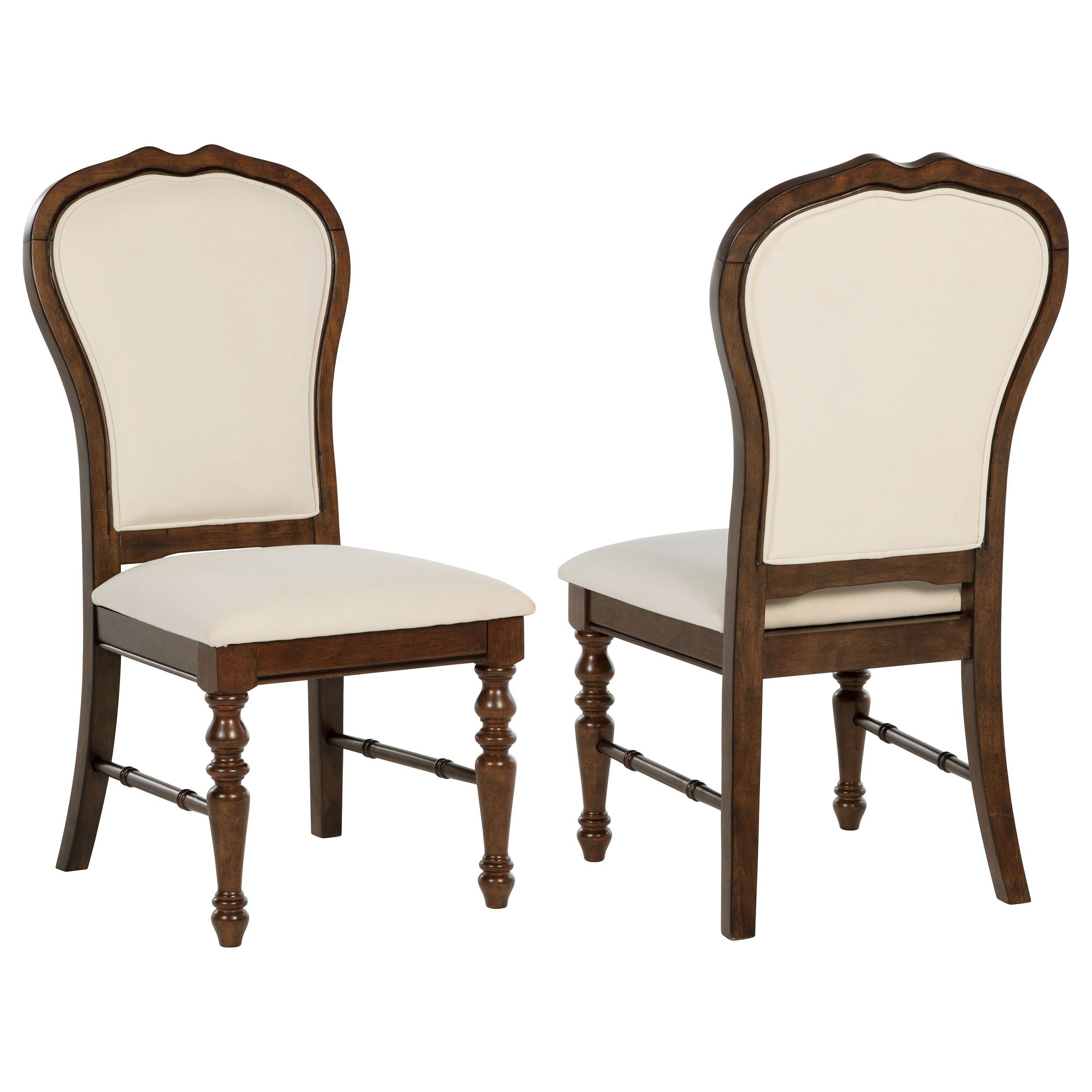 Coaster Fine Furniture Landon - Upholstered Dining Side Chair (Set of 2) - Rich Brown | Meri Furniture