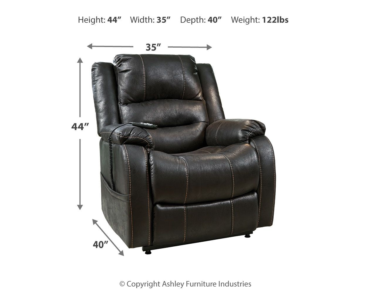 Ashley Furniture Yandel - Power Lift Recliners | Meri Furniture