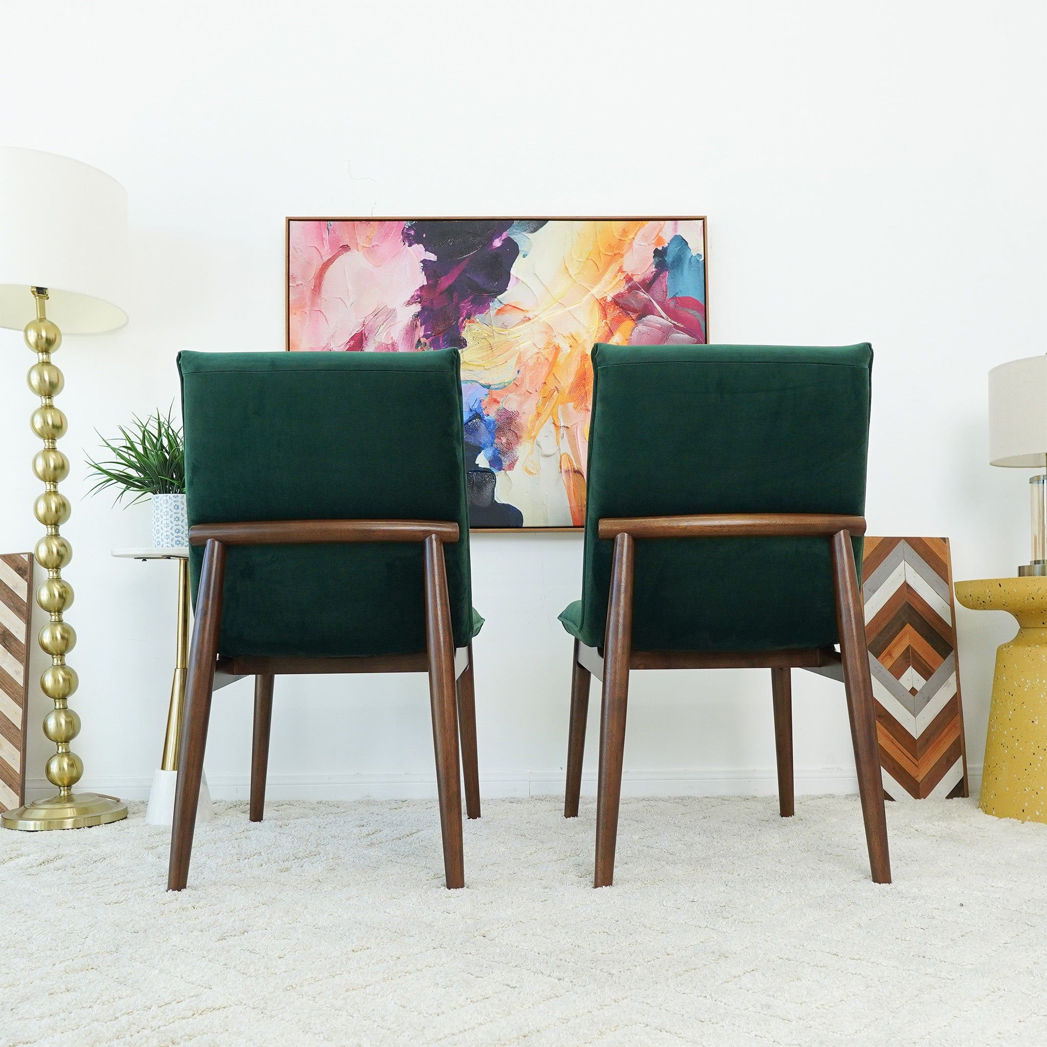 Monza - Contemporary Dining Chair (Set of 2)