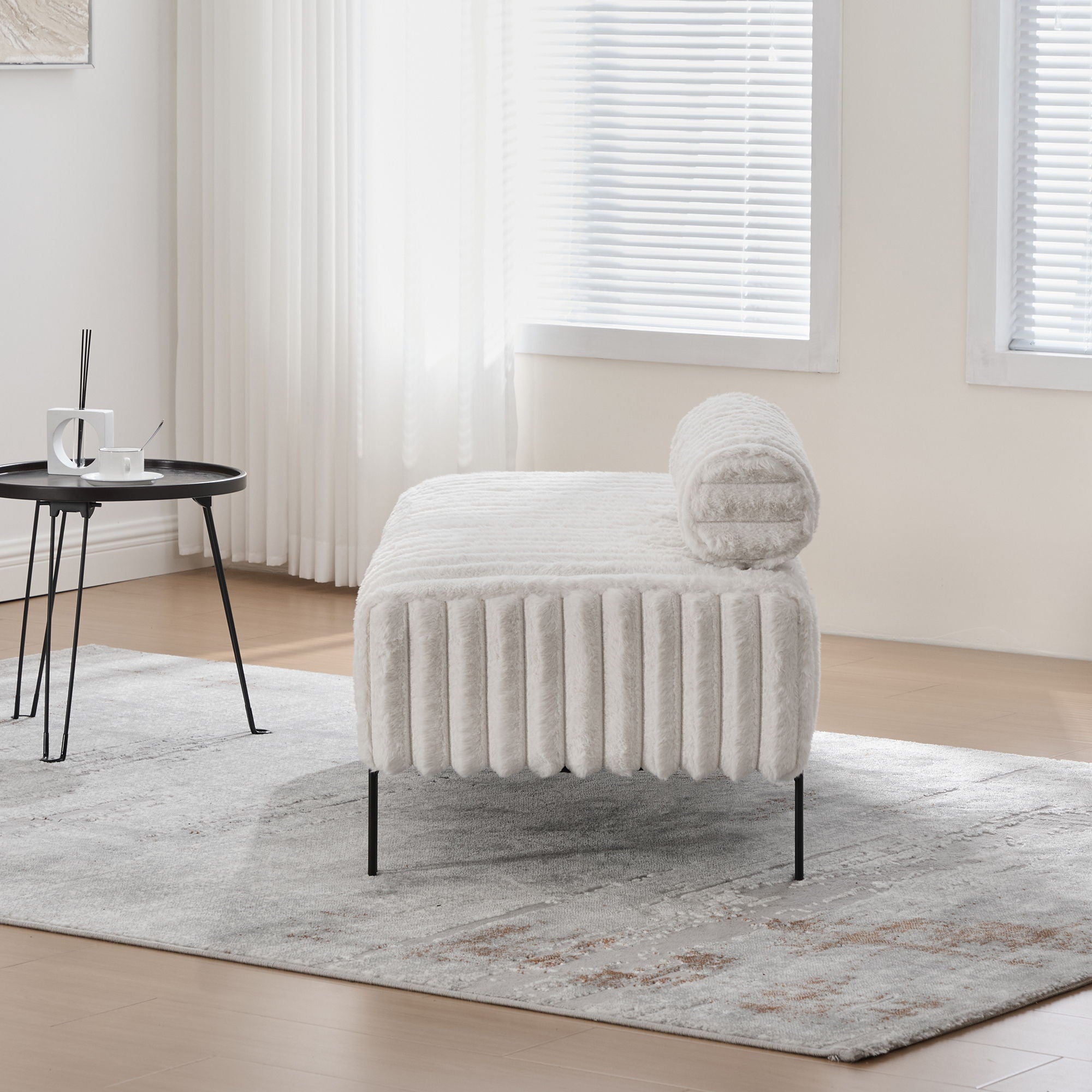 Mini Loveseat With Adjustable Backrest