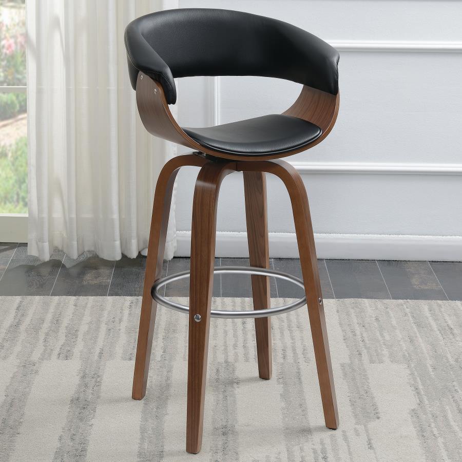 Coaster Fine Furniture Zion - Upholstered Swivel Bar Stool | Meri Furniture