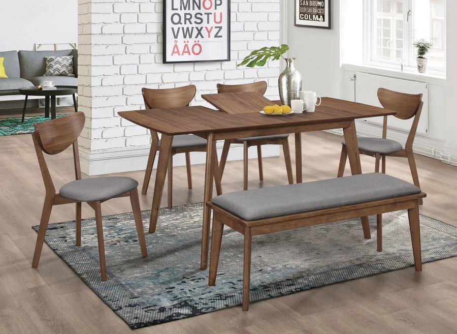 Coaster Fine Furniture Alfredo - Butterfly Leaf Dining Set | Meri Furniture