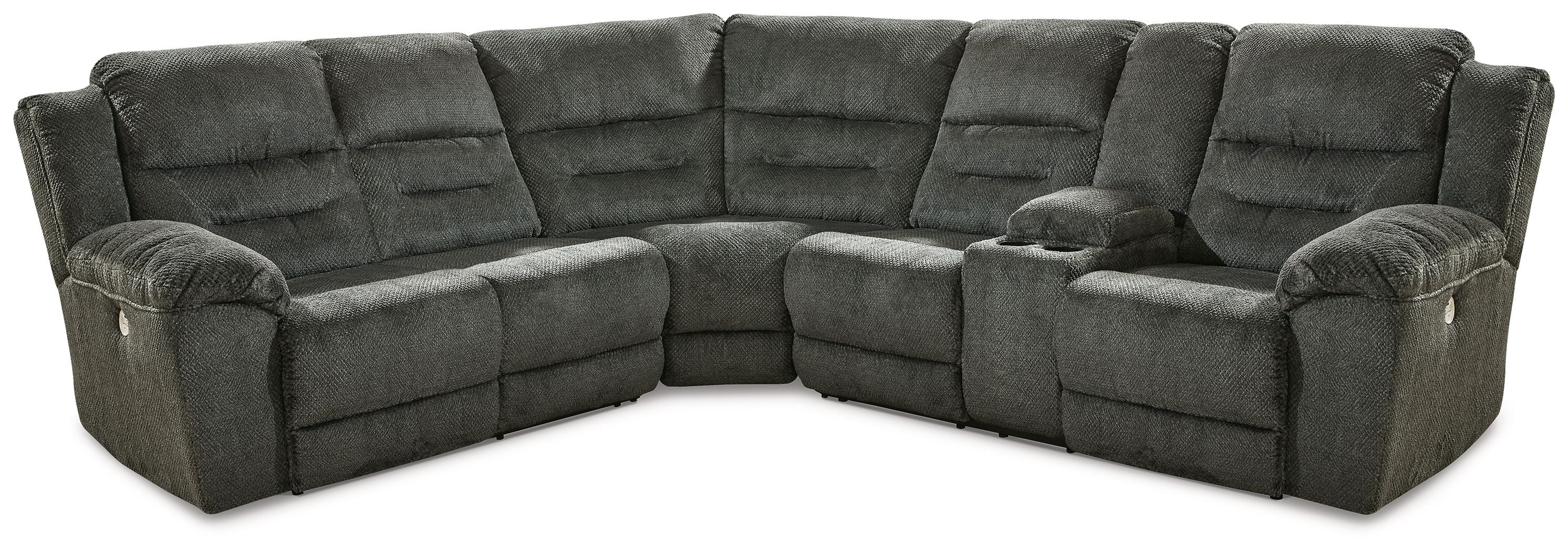 Signature Design by Ashley® Nettington - Power Reclining Sectional | Meri Furniture