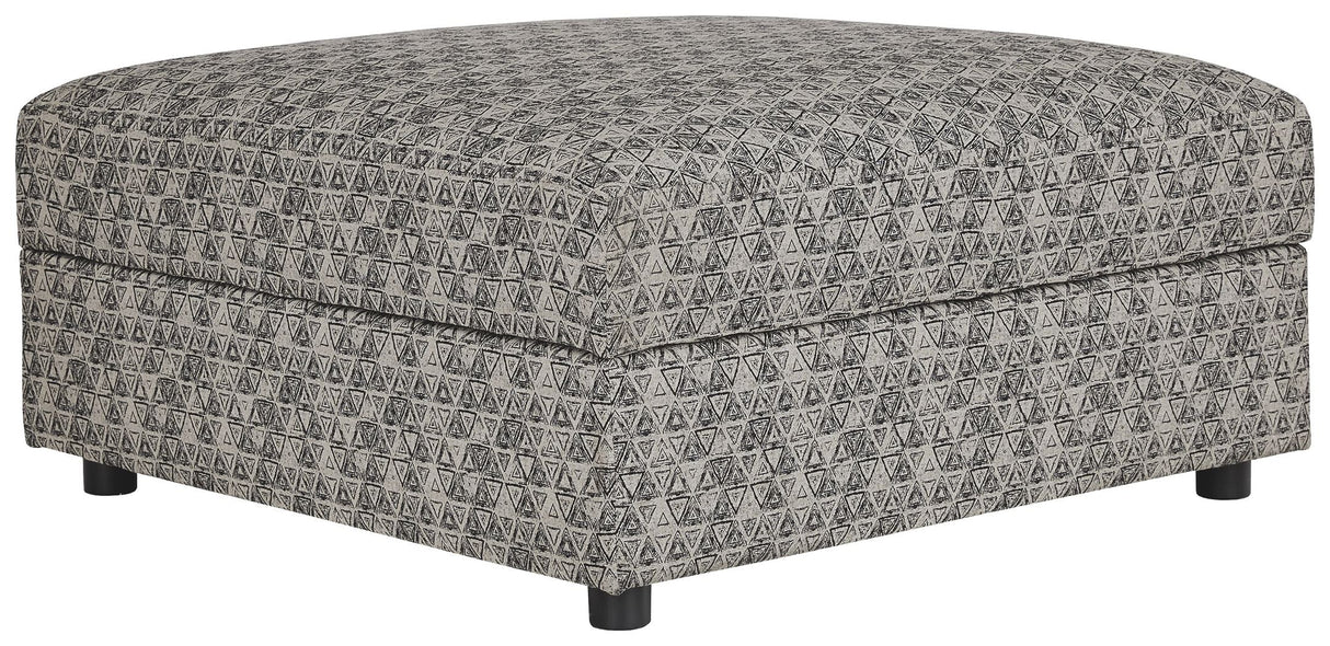 Ashley Furniture Kellway - Bisque - Ottoman With Storage | Meri Furniture